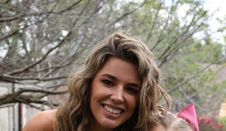  Sofía López y su hija Sofía.