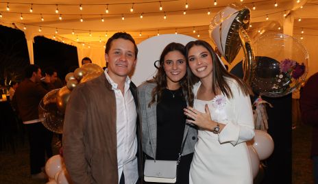  Franco Safont, María Dolores Gómez y Sofía Hernández.