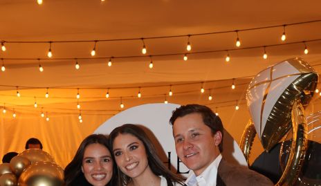  Montse Piñero, Sofía Hernández y Franco Safont.