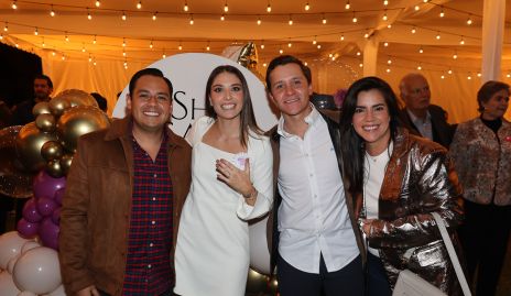  Oscar Álvarez, Sofía Hernández, Franco Safont y Nina Galarza.