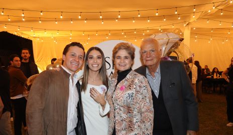  Franco Safont, Sofía Hernández,  Francisco Zermeño y María Aurelia.