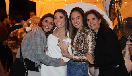  María Dolores Gómez, Sofía Hernández, María Paula Hernández y María Dolores Hernández.