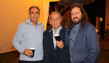  Oscar Hernández, Alfredo Kury y Adrián Kury.