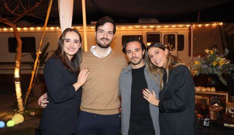  Paulina Espinoda, Oscar Hernández, Sebastián Rodríguez y Sofía Bueno.