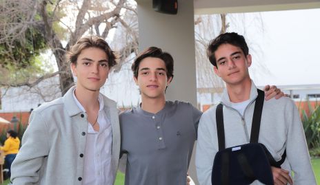  Carlos Hinojosa, Marcelo Díaz Infante y Paulo Alcalde.