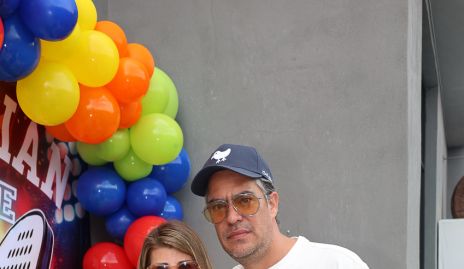  Sofía Múzquiz y Sebastián Rosillo con su hijo Sebastián.