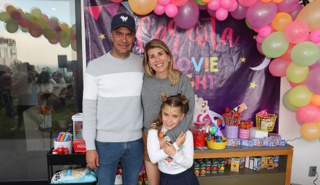  Sebastián Rosillo y Sofía Múzquiz con su hija Carlota.