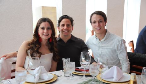  Montse Arredondo, Pato Rueda y Jorge Del Valle.