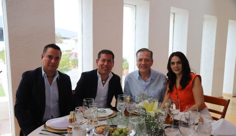 Manuel Espadas, Ale Barrera, Azael Castillo y Joel Armendáriz.