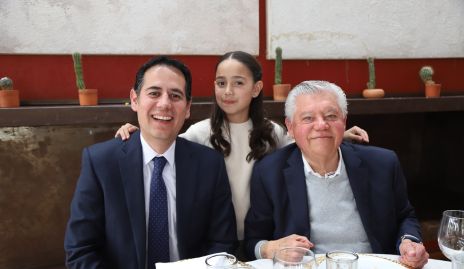  Luis Enrique Ramírez, Ana Sofía y Luis Humberto Ramírez.
