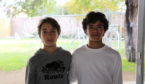  Luca Pizzuto y Víctor Huerta.
