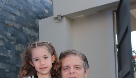  Juan Carlos Feres con su hija Camila.