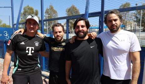  José Rodríguez, Rodrigo García, Antonio Esper y Juan Manuel Carreras.