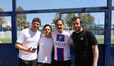  Roberto Lozano, Jorge Naya, Gerardo Rodríguez y Fernando González.