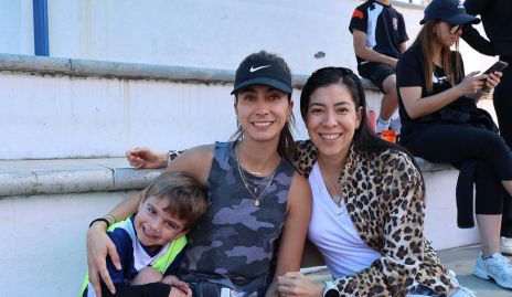  Alejandro Abud, Lorena Andrés y Alejandra González.