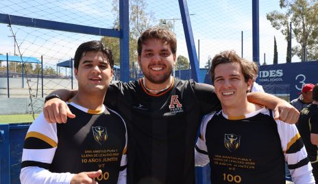  José Pablo, Moy y Juan PAblo.