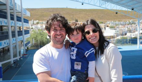  Juan Pablo, Juan Pablo y Ana Paola.