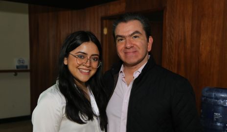  Estefaní Bermea y Ricardo Nani.