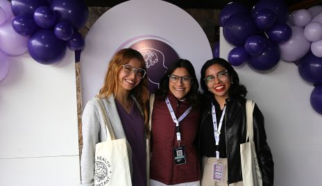  Emily Pavón, Jimena Mendoza y Jesica Hernández.