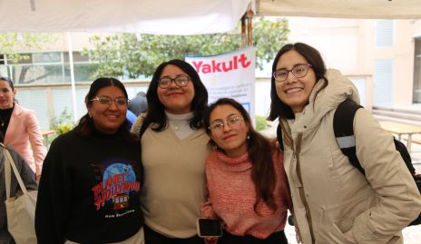  Salma Vázquez, Leslie Fernanda Meléndez, Alonso Solís y Ana Sofía de Luna Muñoz.