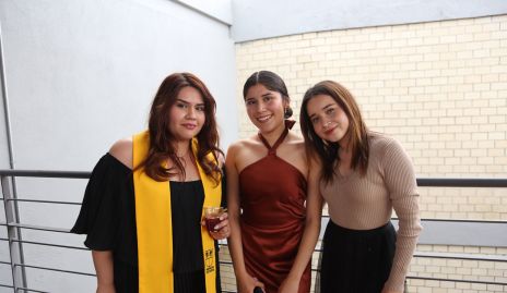  Liliana Valdez, Fabiola Salas y María José Soto.