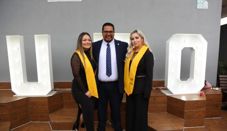  Ariadna Alcántara, José Eduardo Ramos y Delia Vanesa Cárdenas.