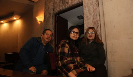  Nereo Centeno, Careen Itzel y Lourdes Salas.