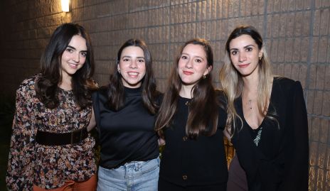  Sara Aldasoro, Melisa Orozco, Sofía Loperena y Reyna Pérez.