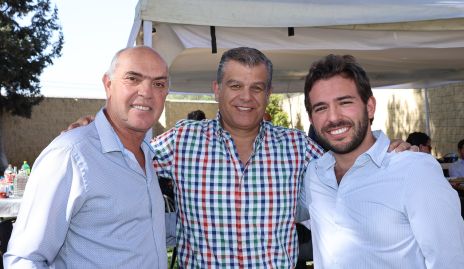 Caly Hinojosa, Luis Arturo Estrada y Roberto.