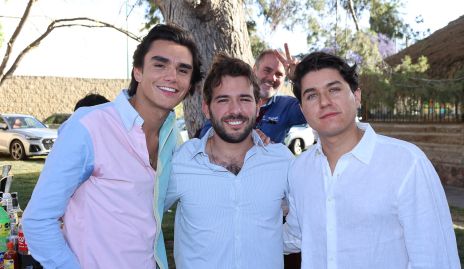  Jaime Ruiz, Roberto y Enrique Perafán.