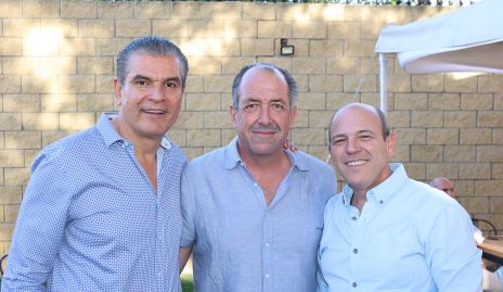  Javier Tobías, Mauricio Quijano y Roberto.