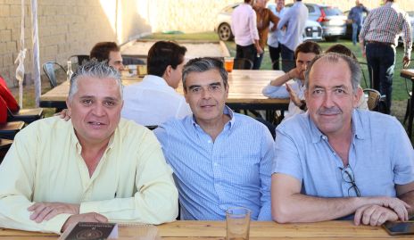  Alfonso Téllez, Alfonso Ortiz y Mauricio Quijano.
