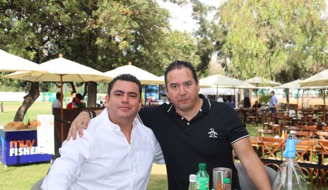  Héctor Villafuerte y Oscar Stevens.
