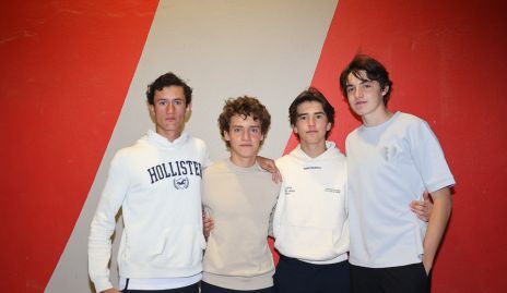  Ricardo Trujillo, Santiago  Mercado, Rodrigo Díaz y Paulo Abaroa.