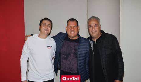  Bruno, Salim y Fernando.