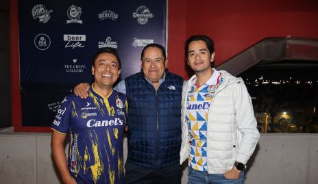  Clemente Guerrero, Adolfo Arriaga y Fito Arriaga.