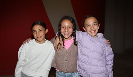  Inés Gutiérrez, Regina Veytia y Camila Gutiérrez.