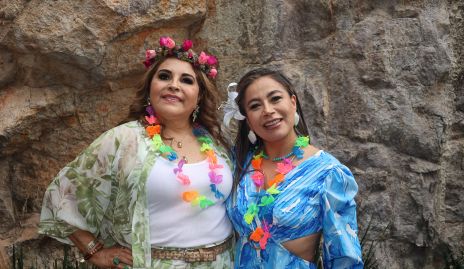  Leticia López de Longoria  y Mayra Pérez.