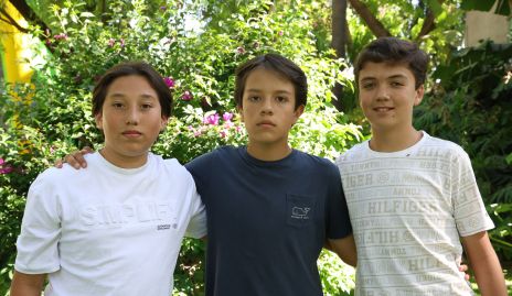  Rodolfo Canseco, Juan Pablo Marmolejo y Diego Pullet.