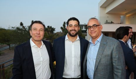  Federico Alcalde, Carlos Morales y Enrique Morales.