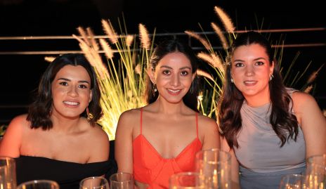  Daniela Pérez, Rebeca Zamora y Mimí Navarro.
