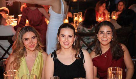  Claudia Segoviano, María Herrejón y María José Ávila.