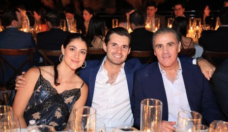  Rocío Mendizábal, Federico Alcalde y Eduardo Gómez.