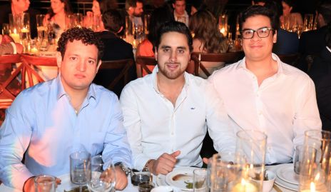  Alejandro Díaz de León, Diego Rodríguez y Mauro Ruiz.