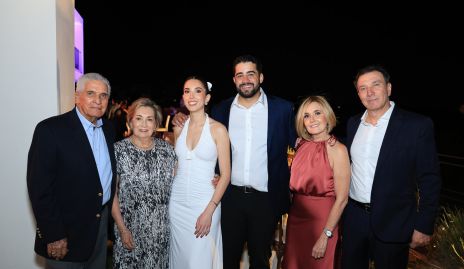  Federico Alcalde, Rebeca Torres, Valeria Alcalde, Carlos Morales, Silvia Aguilar y Federico Alcalde.