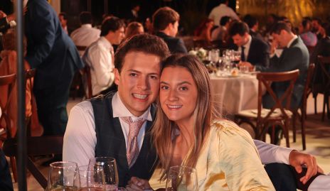  Iker Woker y Renata Lebrija.