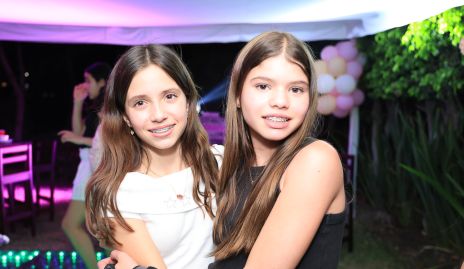  Andrea Romero y Vale Zermeño.
