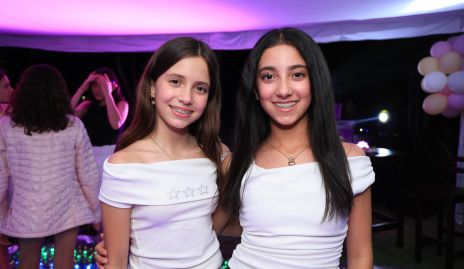  Andrea Romero y Sofía Chevaile.