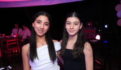  Sofía Chevaile y Priscila González.