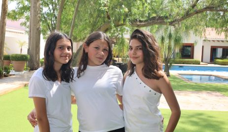  Renata Zúñiga, María Tere Ávalos y Sofi Abella.